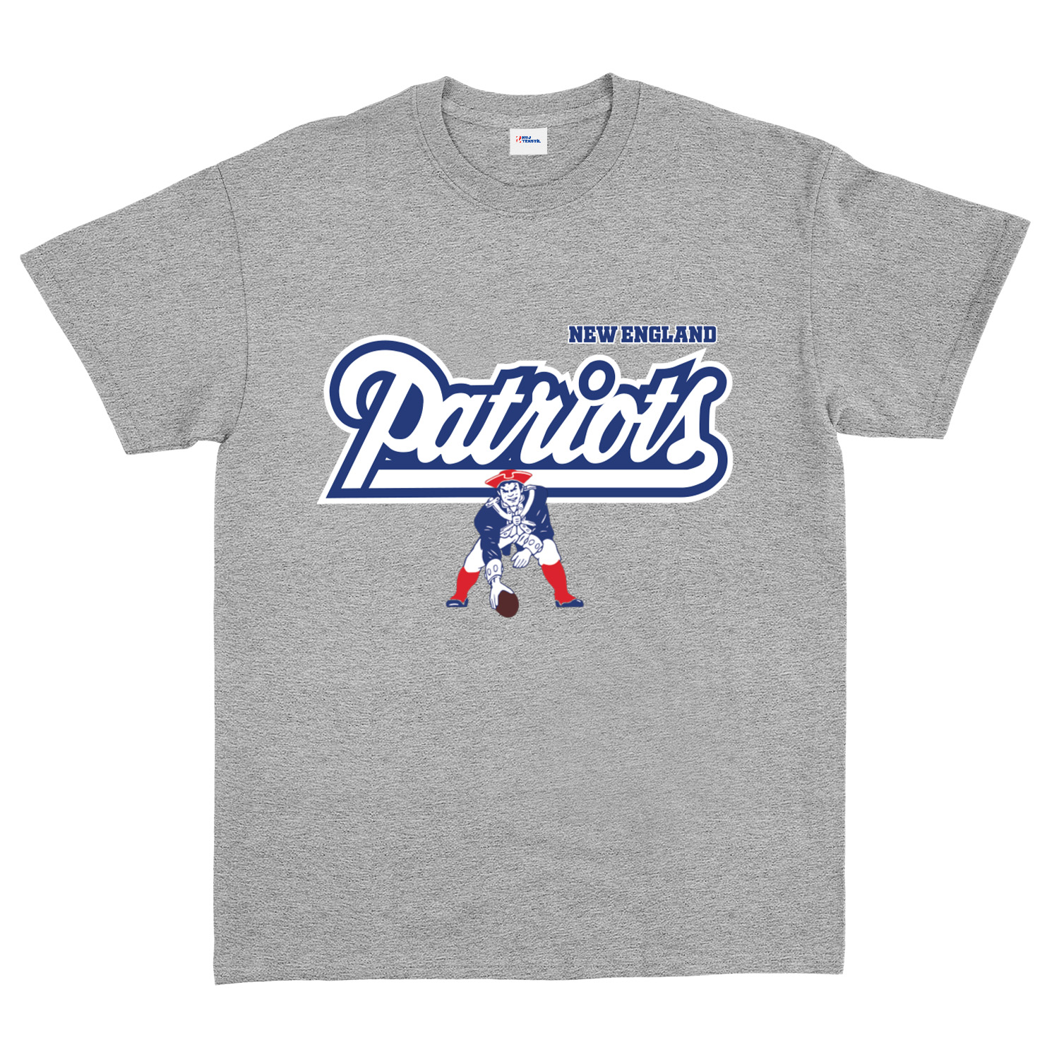New England Patriots | Pat Patriot Tişört XXL - Gri