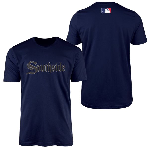 Chicago White Sox B | Southside MLB Tişört XL - İndigo Mavisi