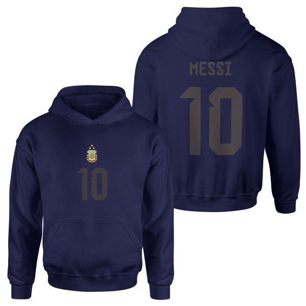 Lionel Messi Forma Hoodie S - İndigo Mavisi
