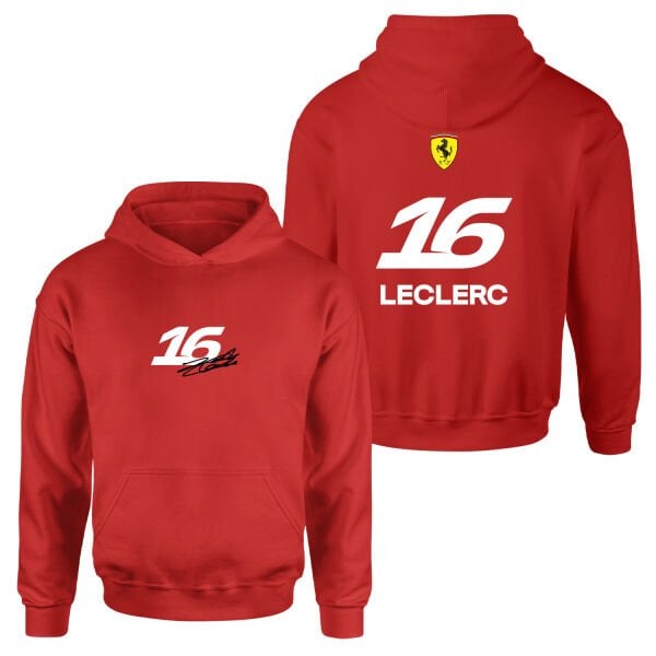 Charles Leclerc 16 Signature Hoodie