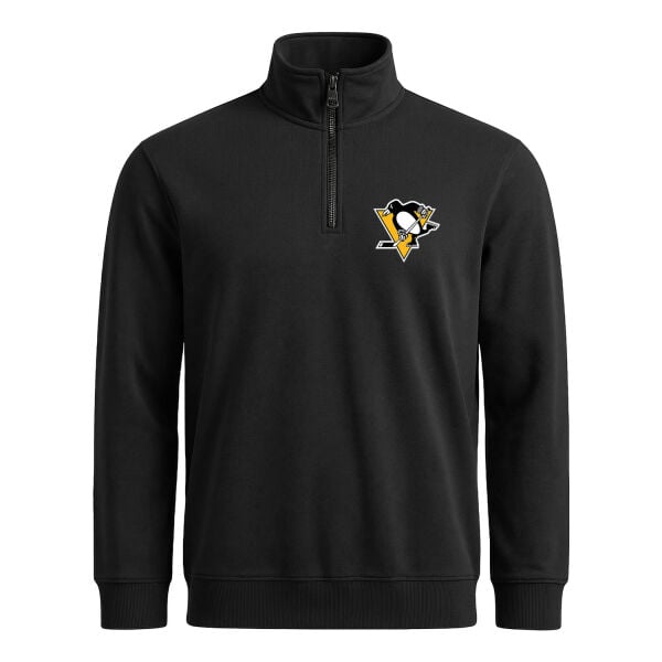 Pittsburgh Penguins Yarım Fermuarlı Sweatshirt