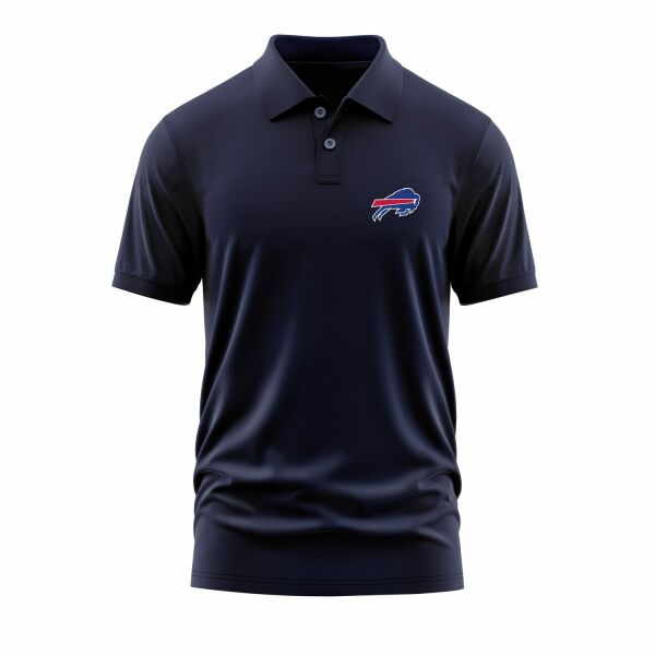 Buffalo Bills Polo Tişört L - İndigo Mavisi