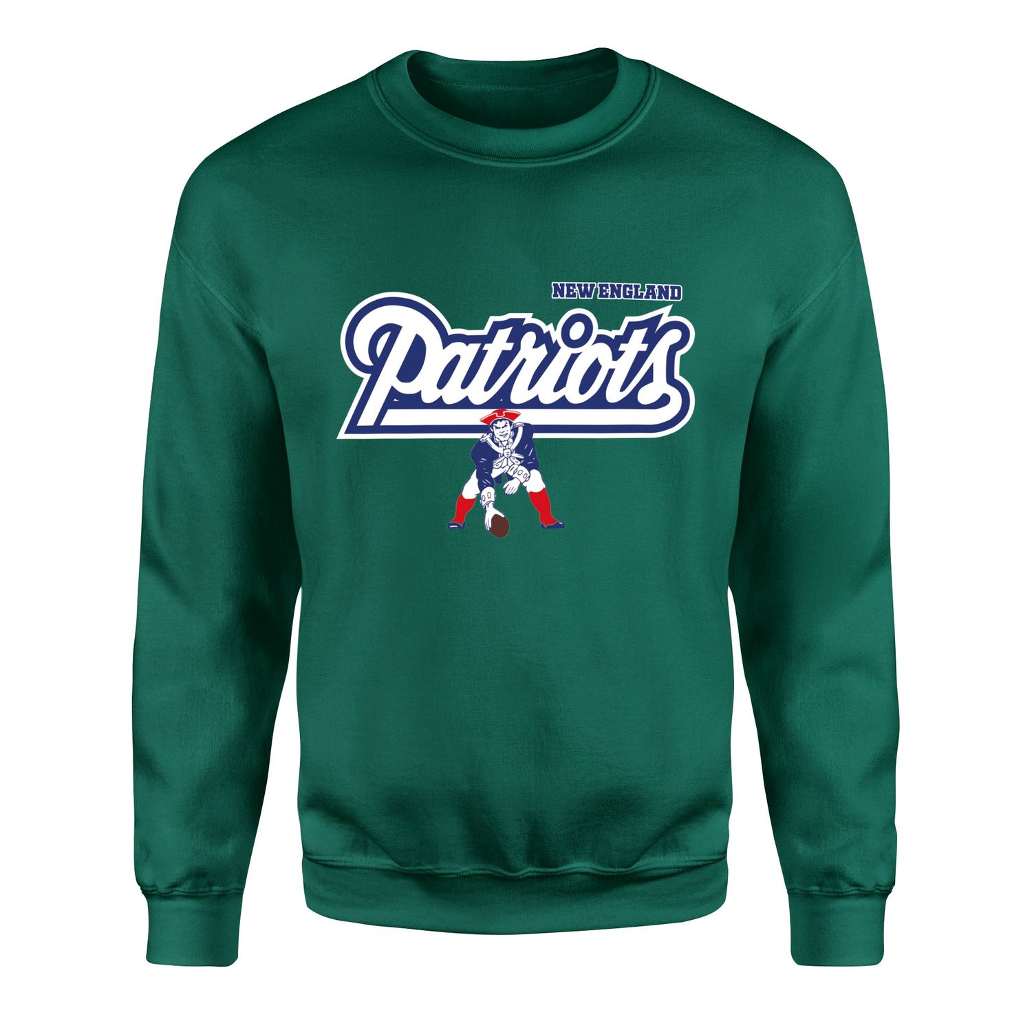 New England Patriots | Pat Patriot Sweatshirt M - Nefti Yeşili