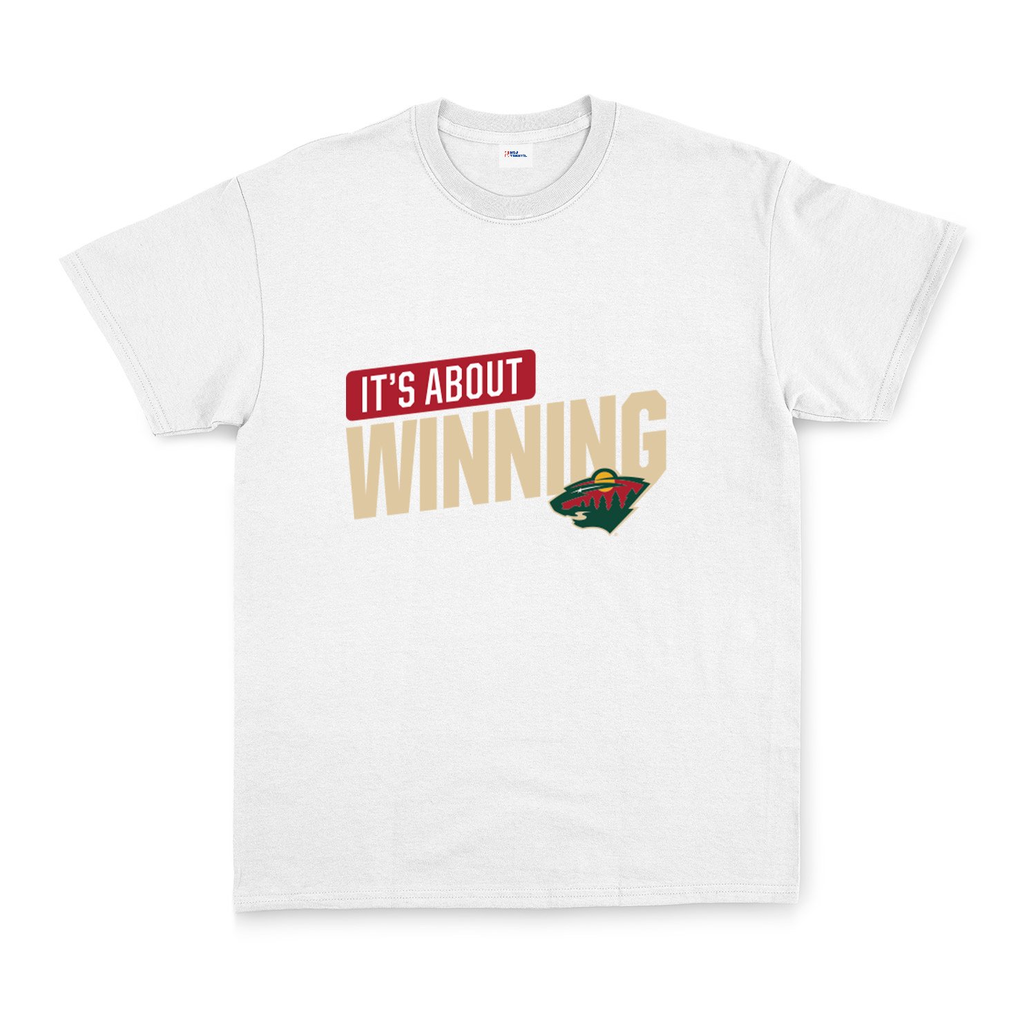 Minnesota Wild W Tişört L - Beyaz