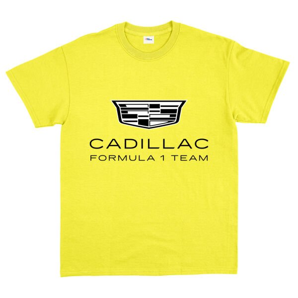 Cadillac Big Tişört XL - Sarı