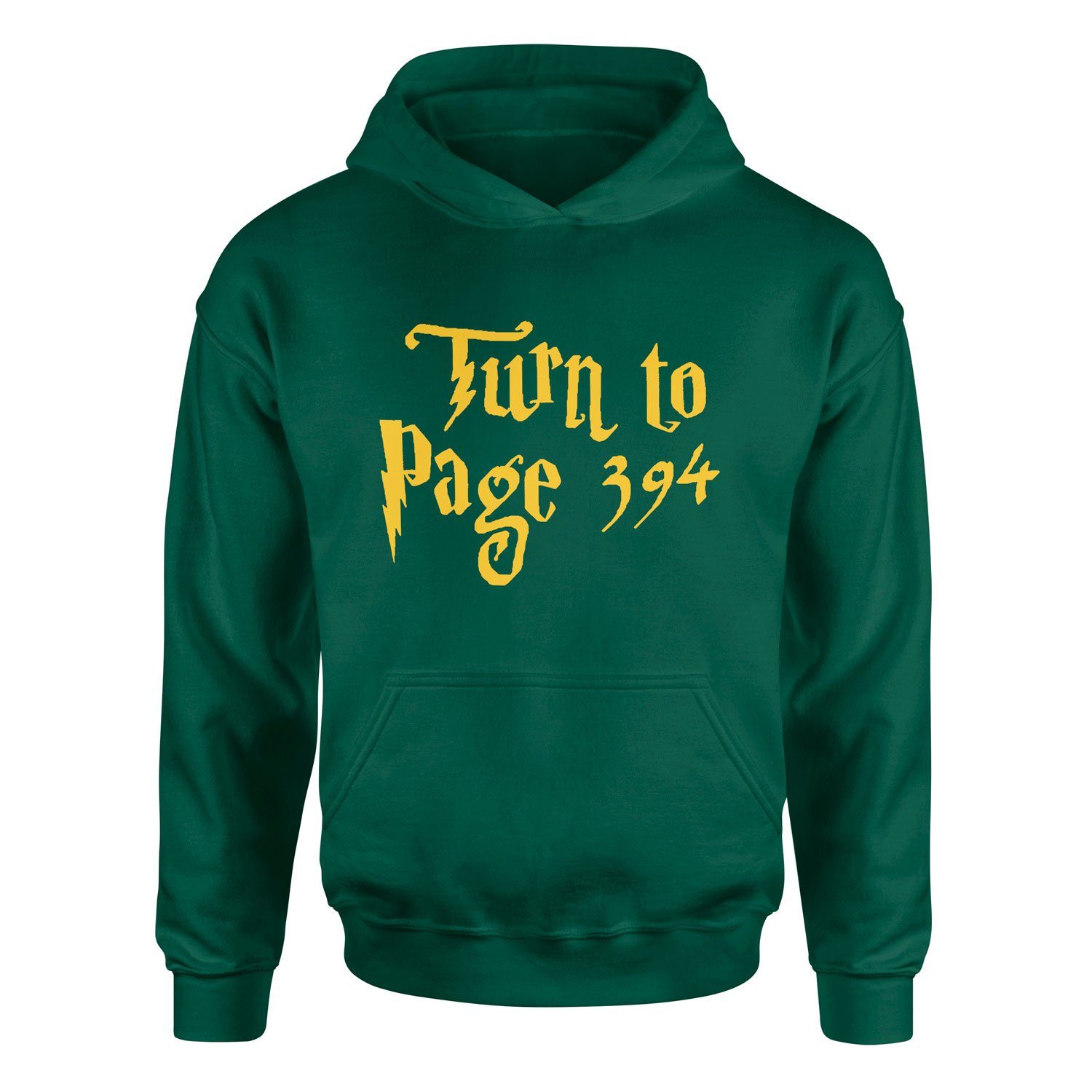 Turn to Page 394 Hoodie L - Nefti Yeşili