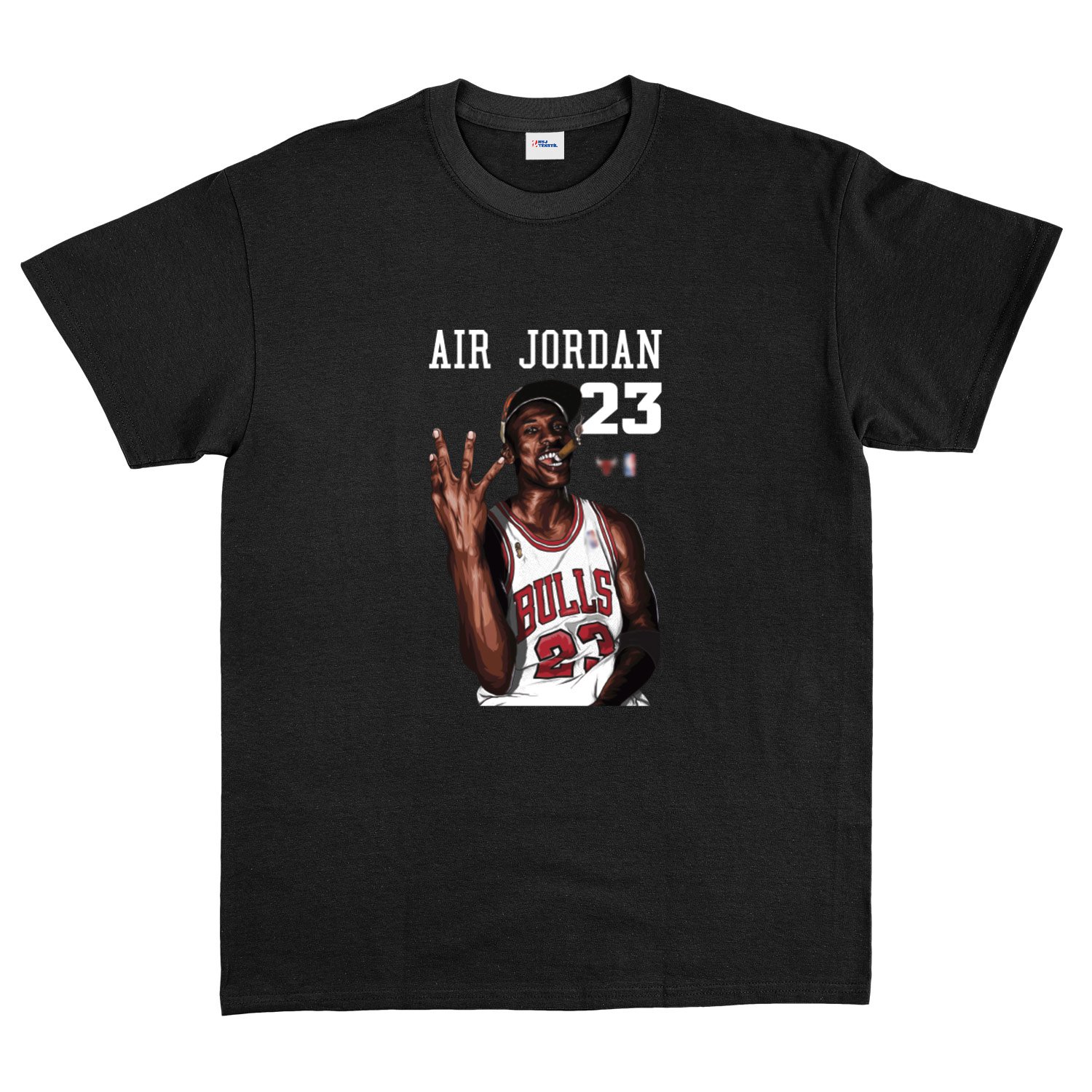 4th Time Is The Charm | Michael Jordan Tişört M - Siyah