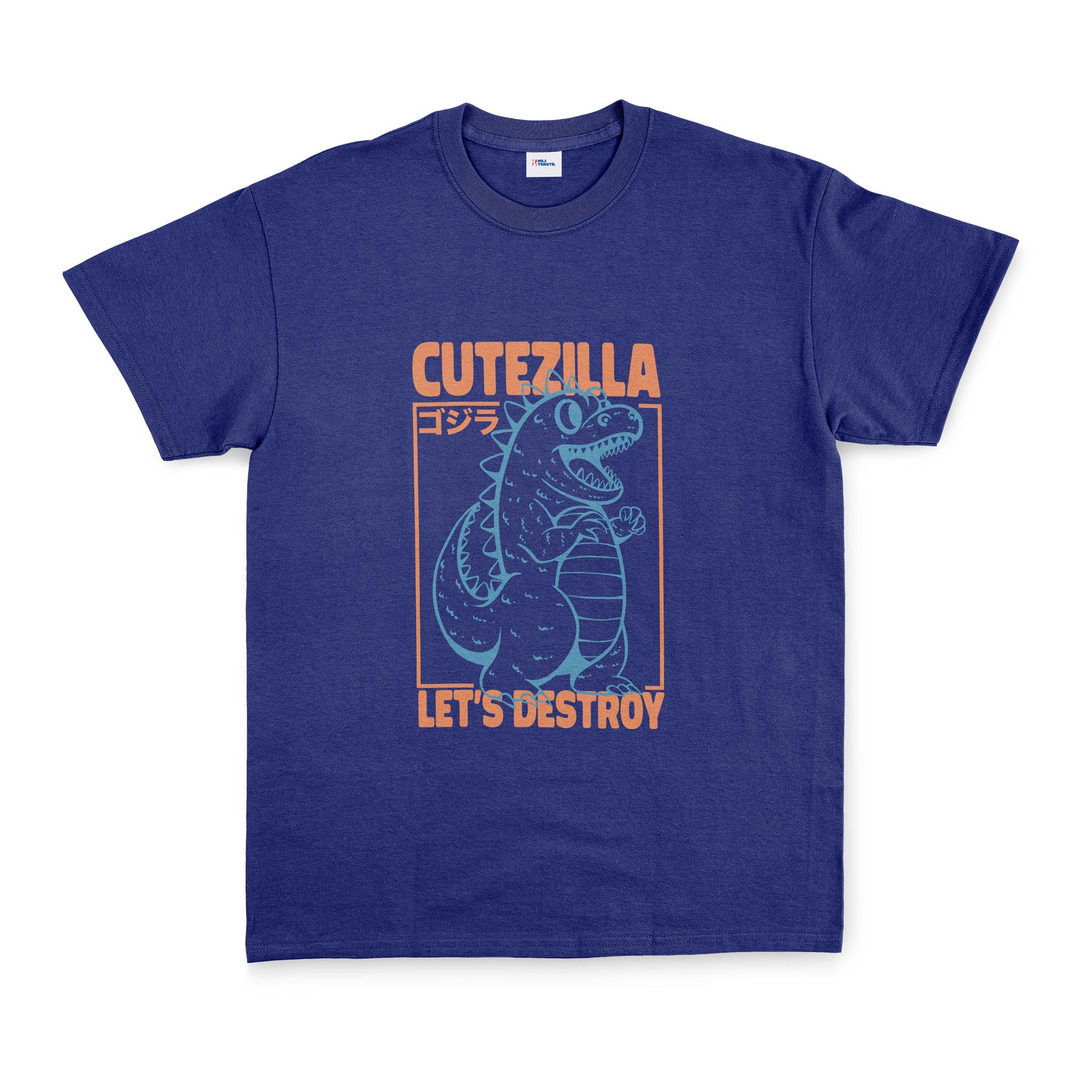 Cutezilla Tişört S - İndigo Mavisi