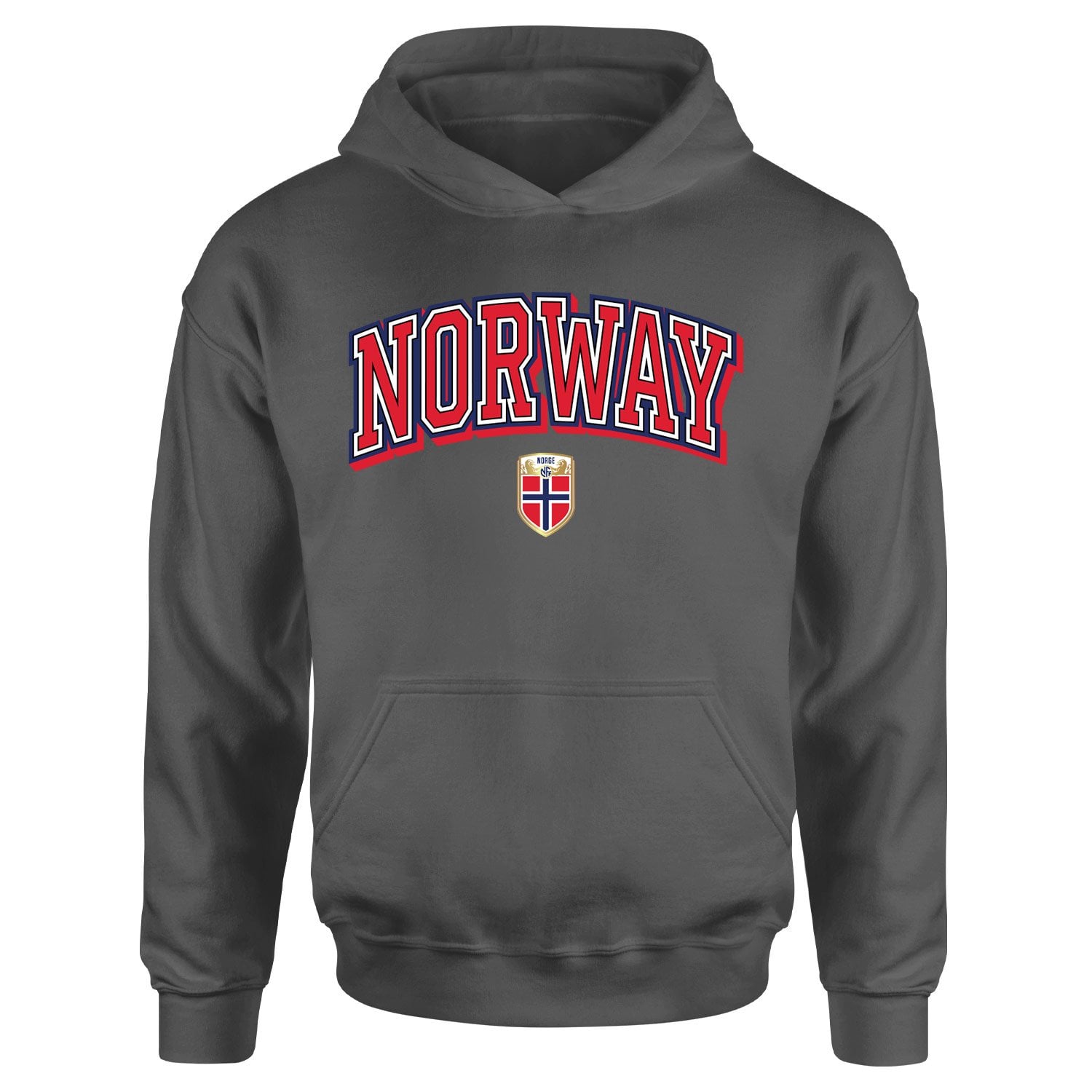Norveç 2026 Varsity Hoodie M - Füme