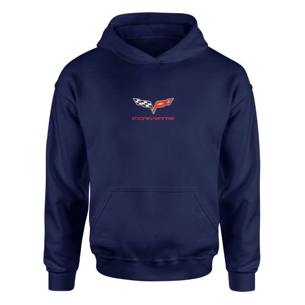 Corvette Hoodie L - İndigo Mavisi