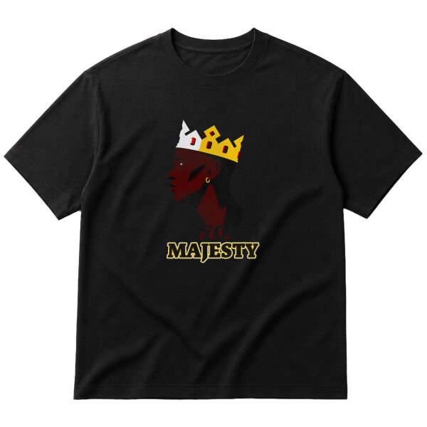 Air Jordan Your Majesty Oversize Tişört S - Siyah