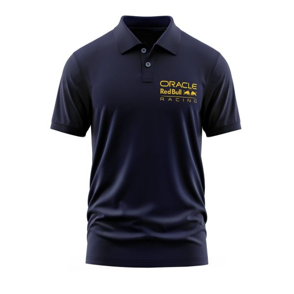 Oracle Red Bull Racing Yellow Polo Tişört L - İndigo Mavisi