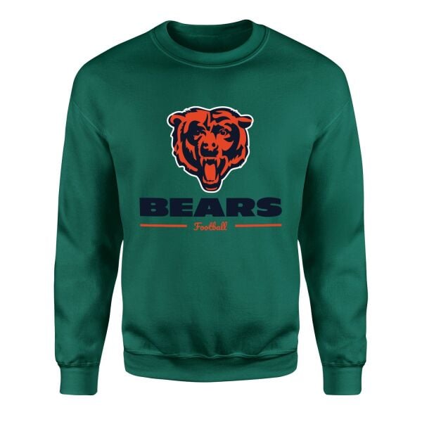 Chicago Bears Chi-Town Roar Sweatshirt L - Nefti Yeşili