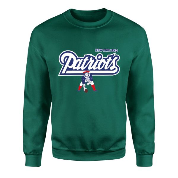 New England Patriots | Pat Patriot Sweatshirt L - Nefti Yeşili