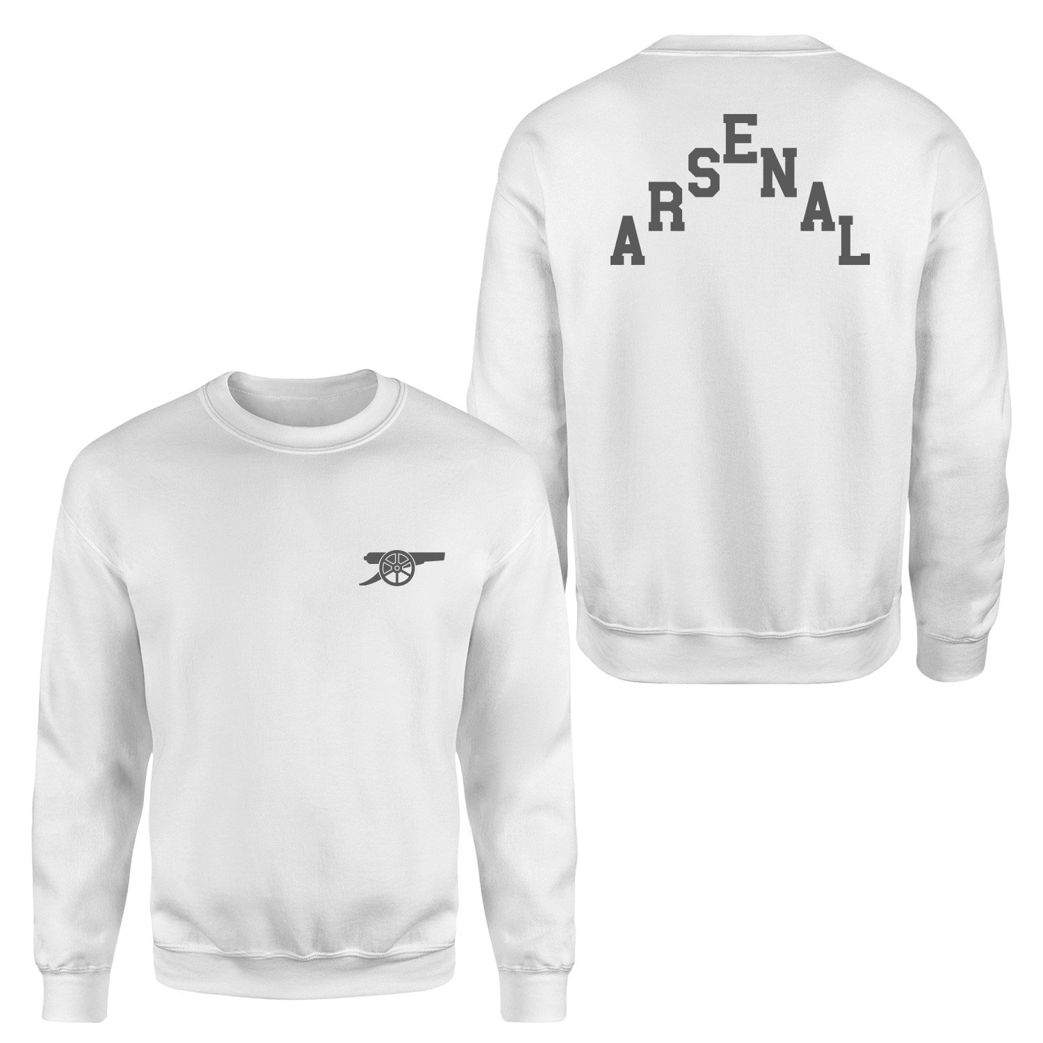 The Gunners FC Sweatshirt L - Beyaz
