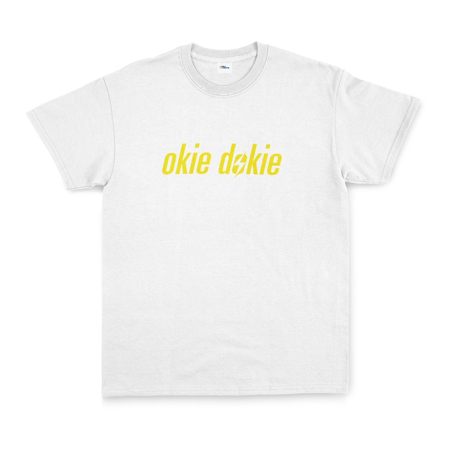 okie dokie | Fallout Tişört L - Beyaz