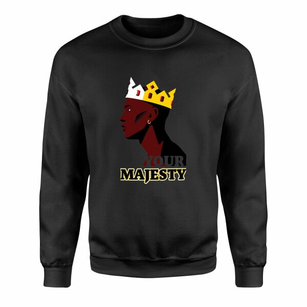 Air Jordan Your Majesty Sweatshirt S - Siyah