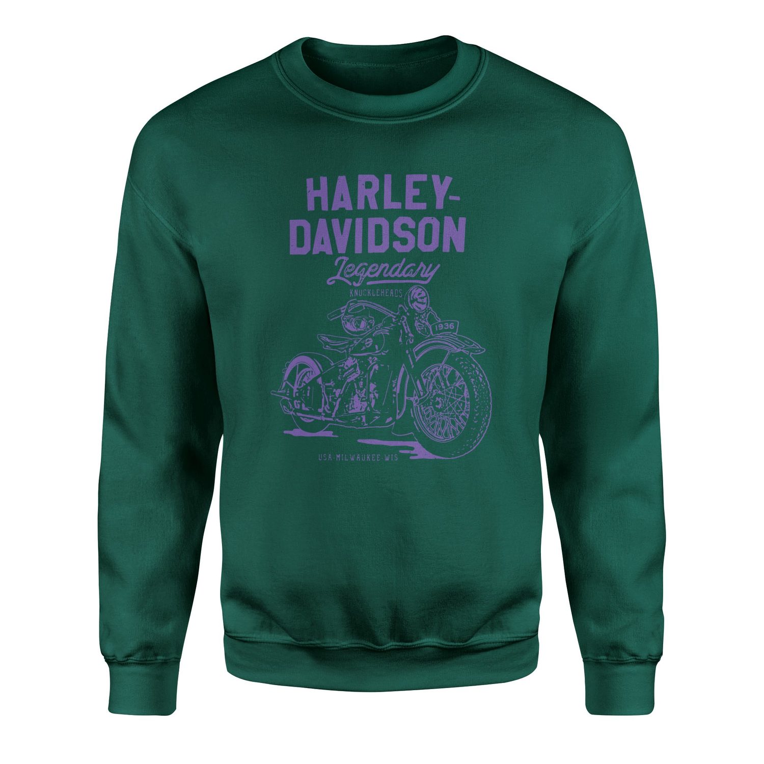 Harley-Davidson XIV Sweatshirt S - Nefti Yeşili