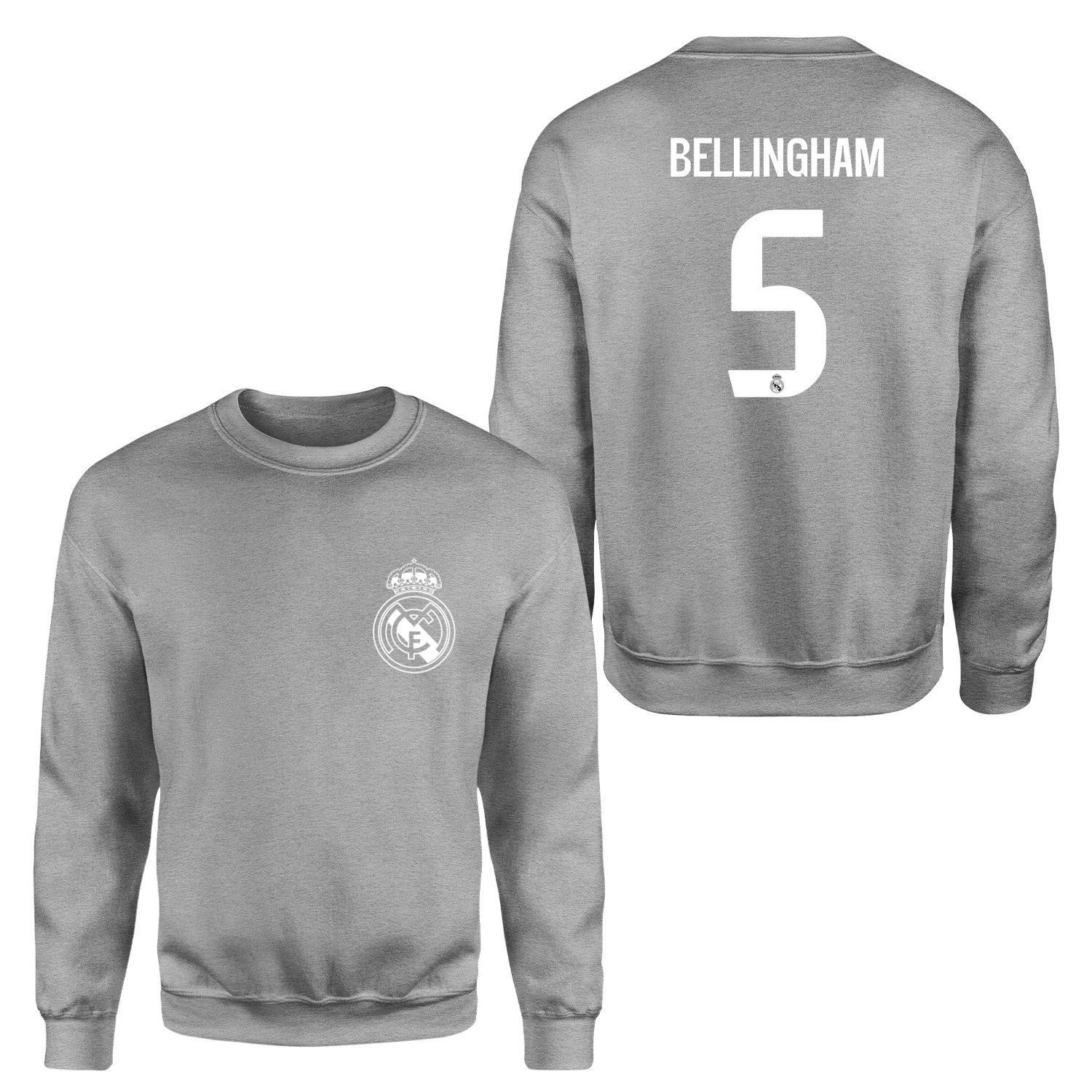 Jude Bellingham RM WH Forma Sweatshirt S - Gri