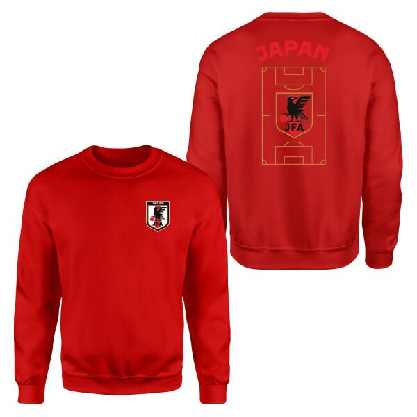 Japonya Dünya Kupası 2026 Sweatshirt M - Kırmızı
