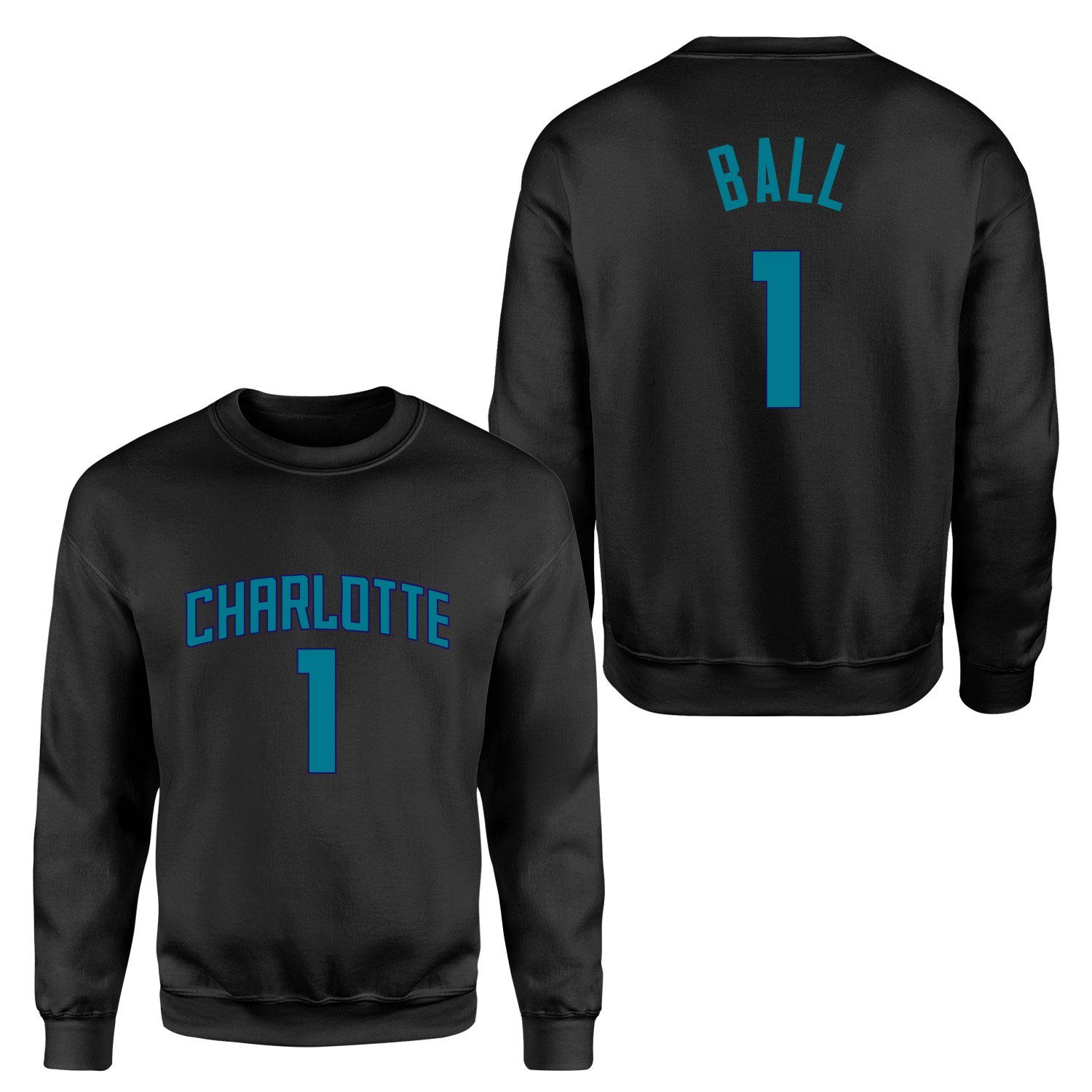 Lamelo Ball 1 Charlotte Forma Sweatshirt XL - Siyah