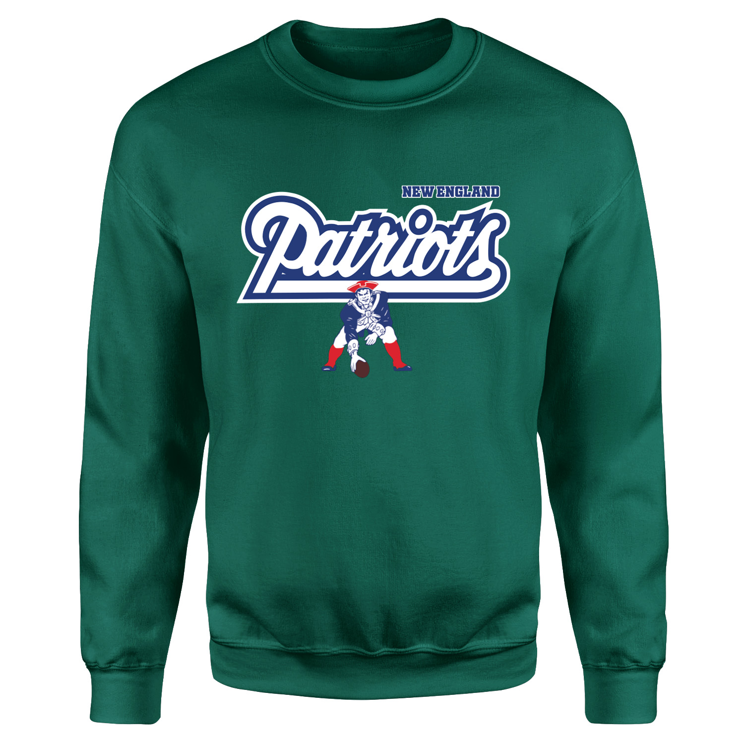 New England Patriots | Pat Patriot Sweatshirt XL - Nefti Yeşili