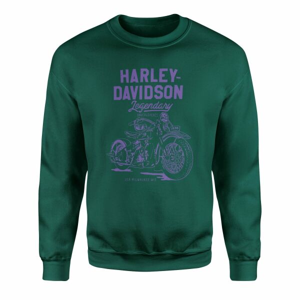 Harley-Davidson XIV Sweatshirt M - Nefti Yeşili