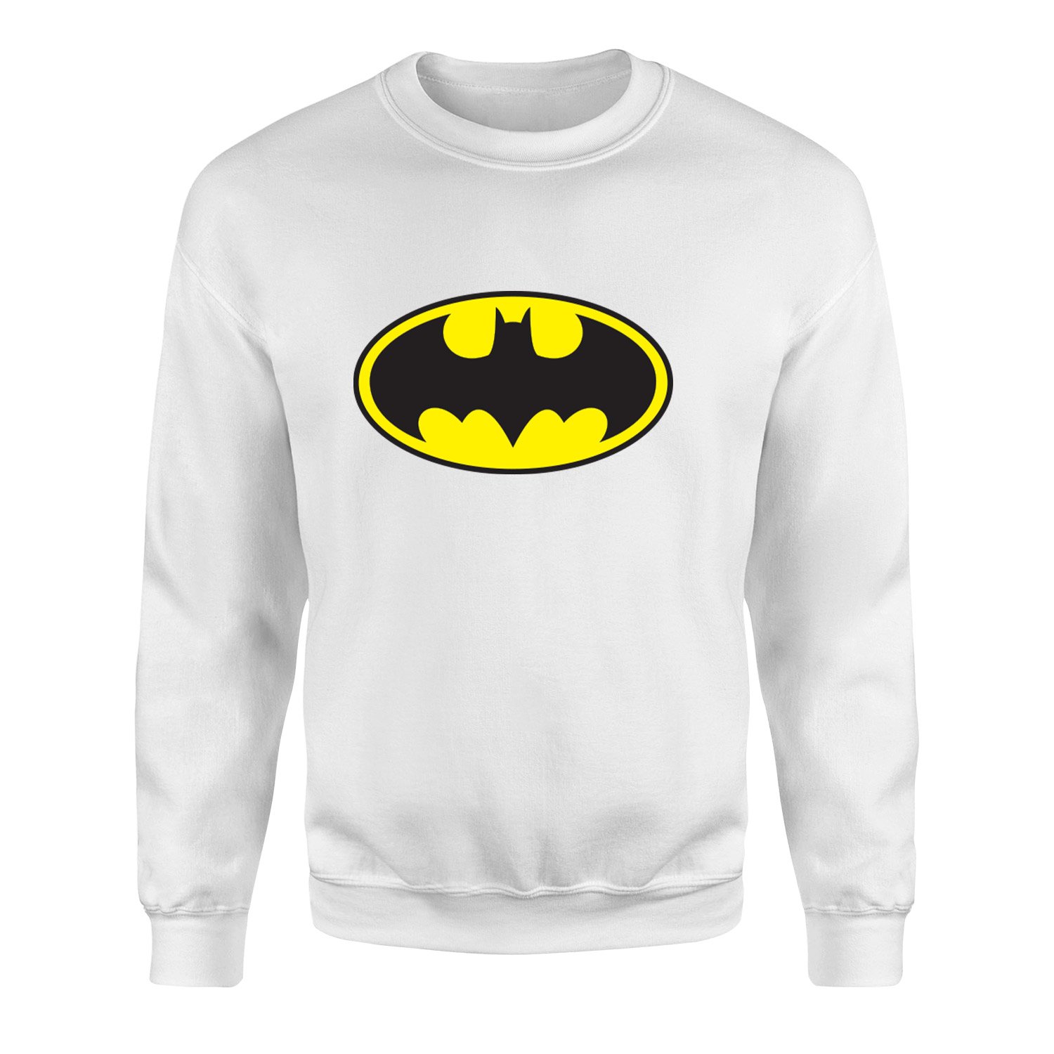 Batman Sweatshirt M - Beyaz