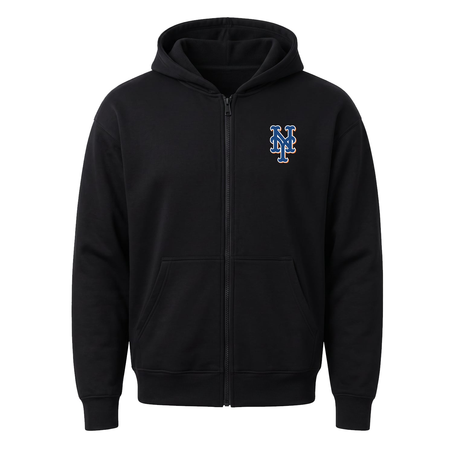 New York Mets Fermuarlı Kapüşonlu Sweatshirt