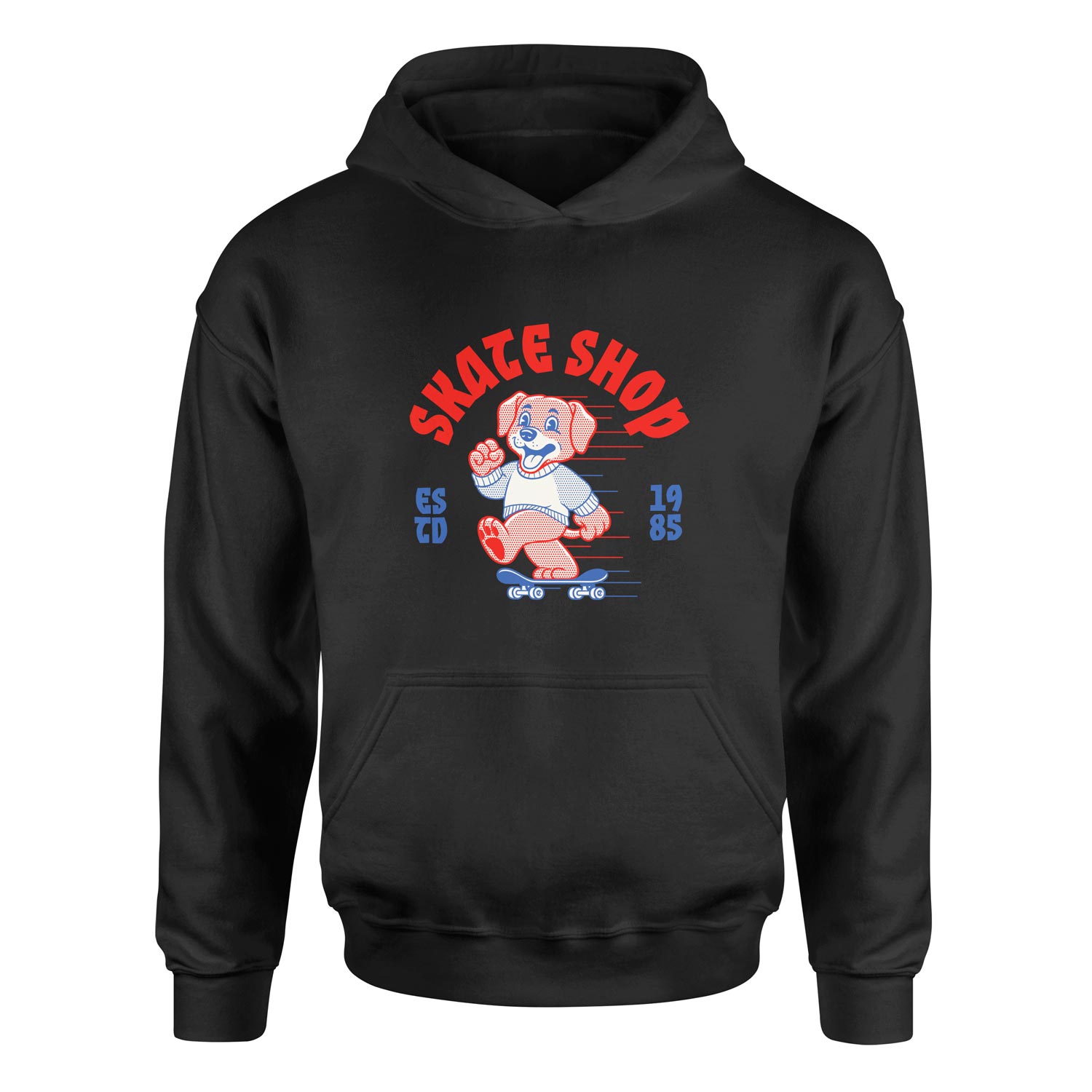 Skate Shop Hoodie XXL - Siyah