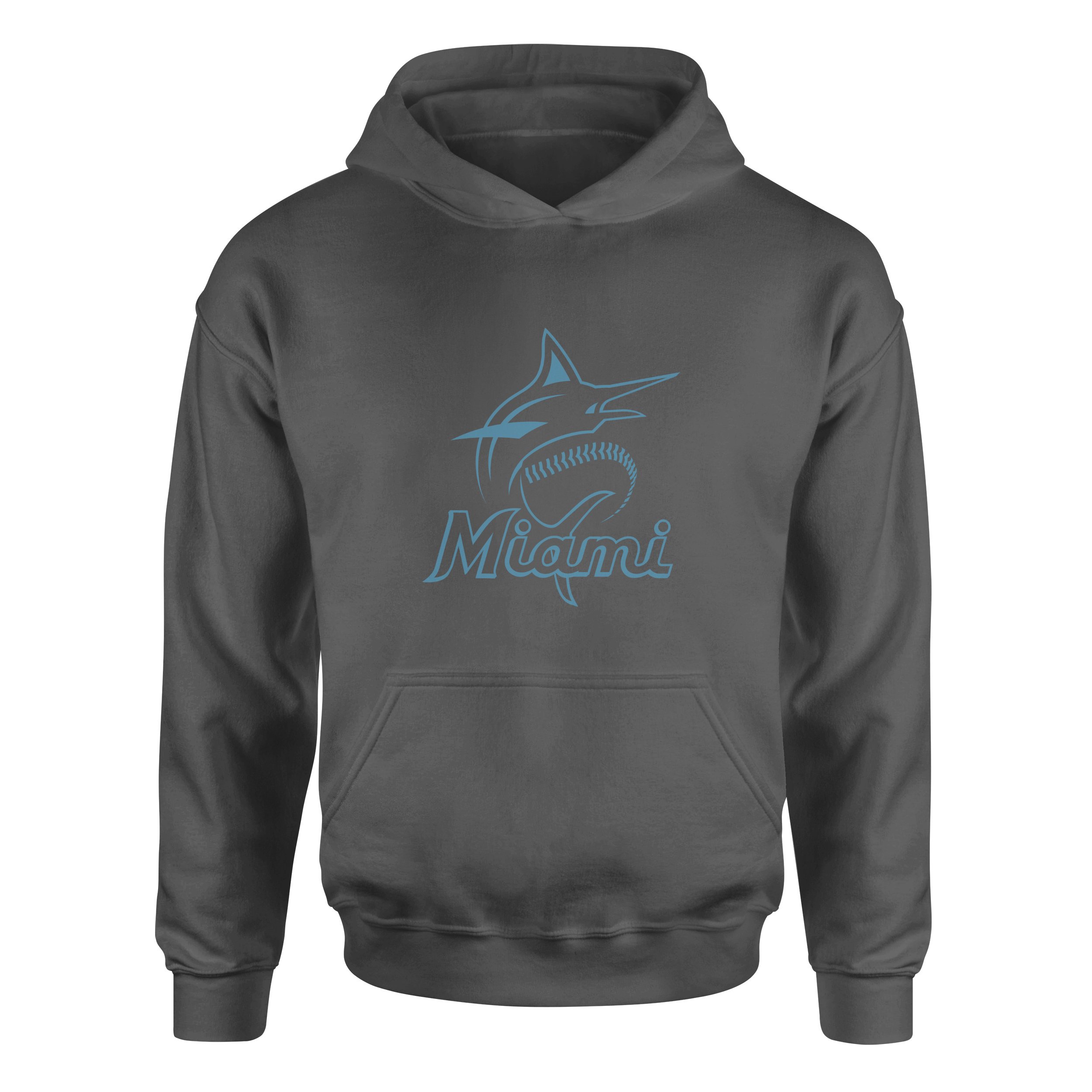 The Marlins Hoodie M - Füme