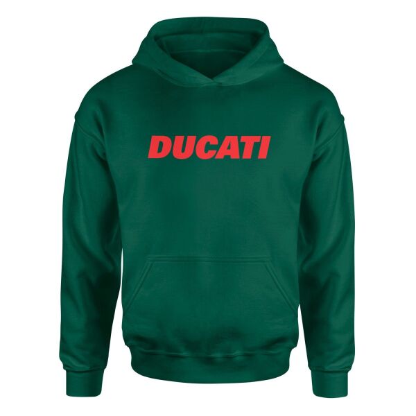 Ducati Red Hoodie XL - Nefti Yeşili