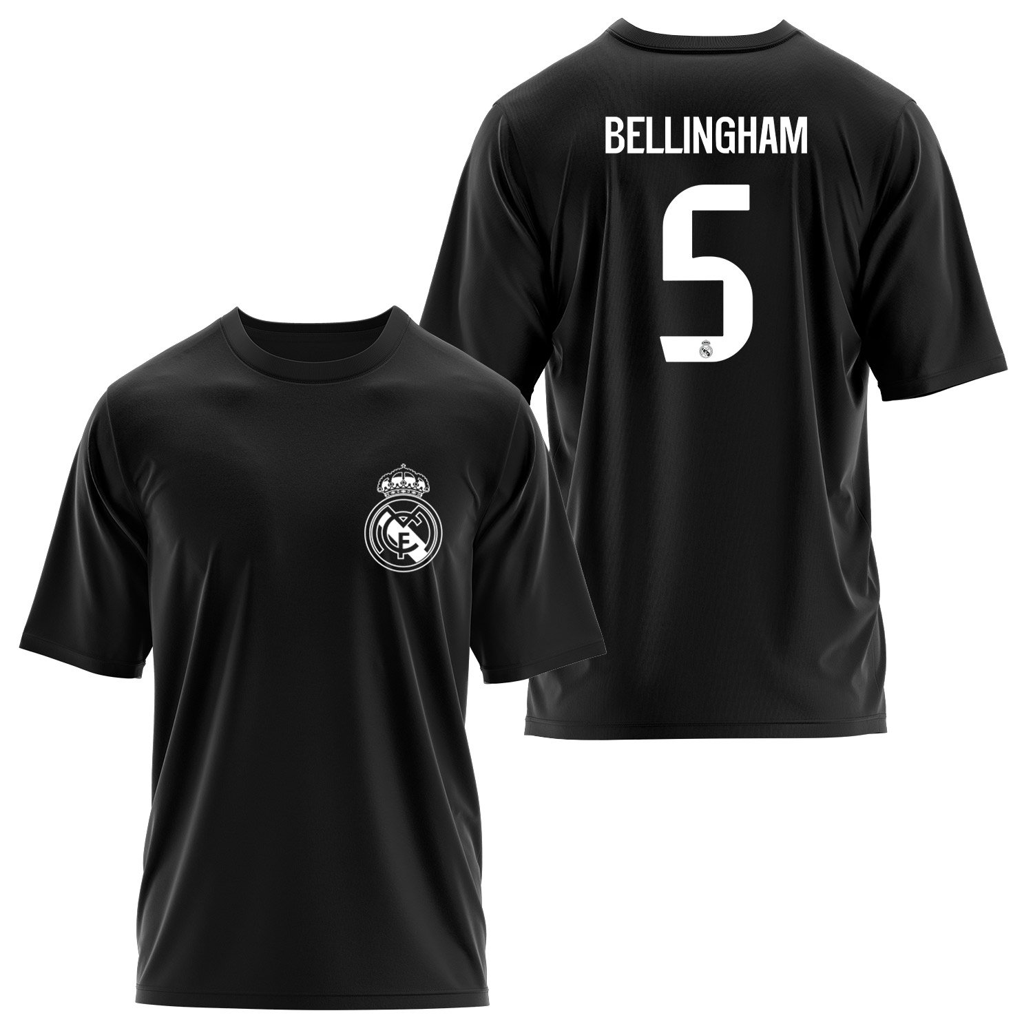 Jude Bellingham RM WH Forma Oversize Tişört S - Siyah
