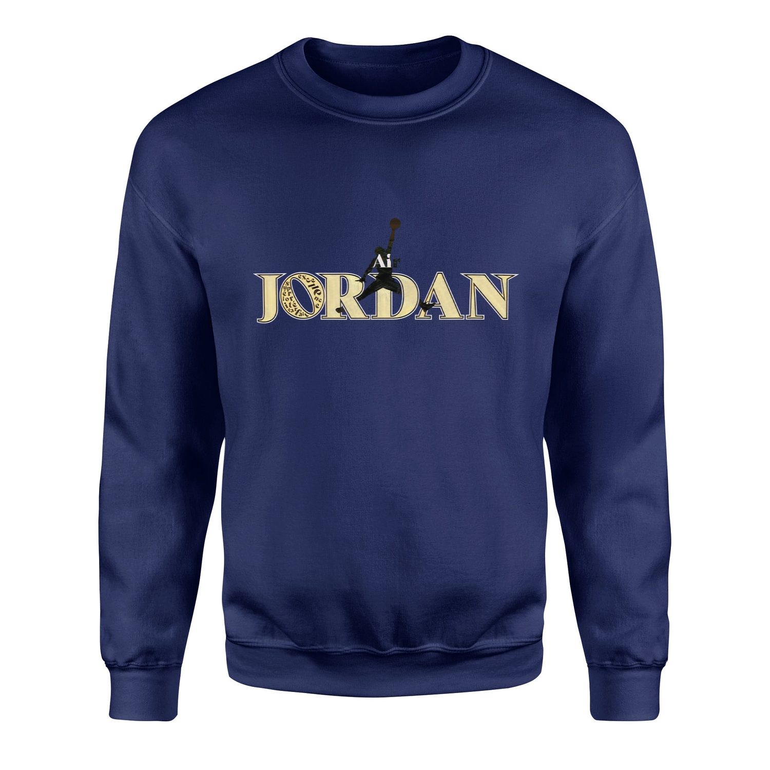 Air Jordan Exellence Sweatshirt L - İndigo Mavisi