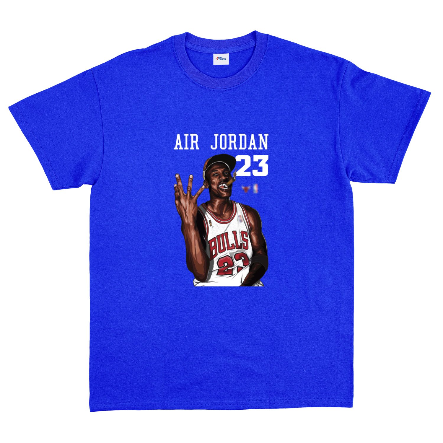 4th Time Is The Charm | Michael Jordan Tişört S - Mavi