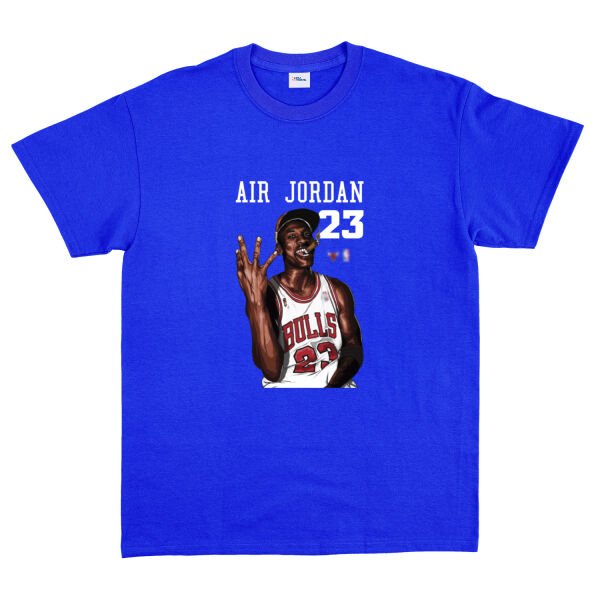 4th Time Is The Charm | Michael Jordan Tişört S - Mavi
