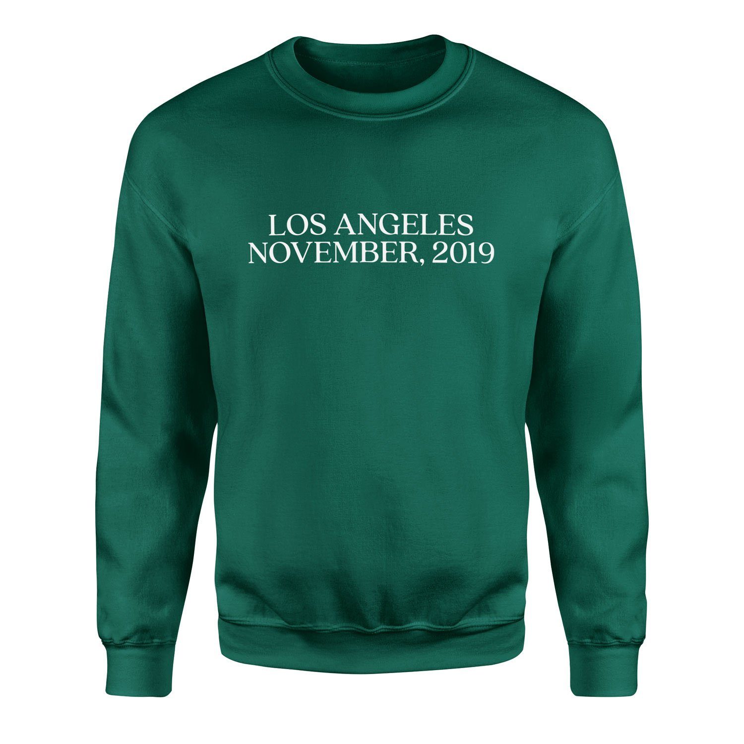 LOS ANGELES, NOVEMBER, 2019 Sweatshirt L - Nefti Yeşili