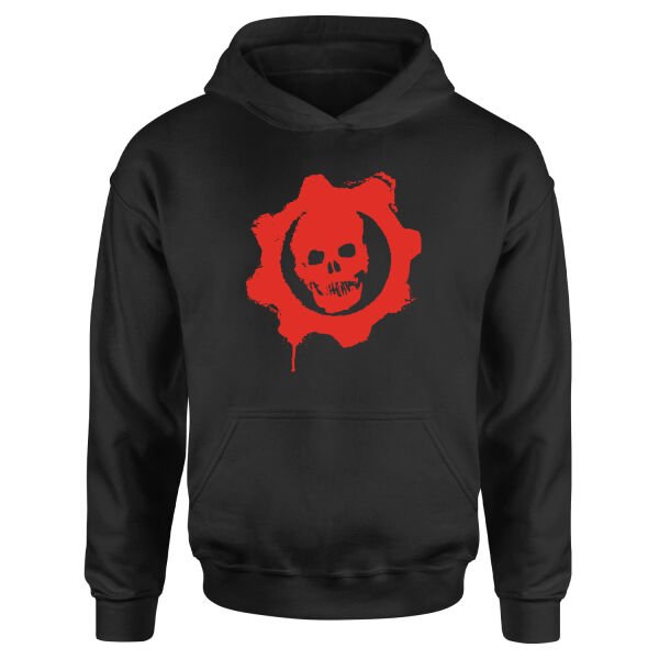 Gears of War Hoodie M - Siyah