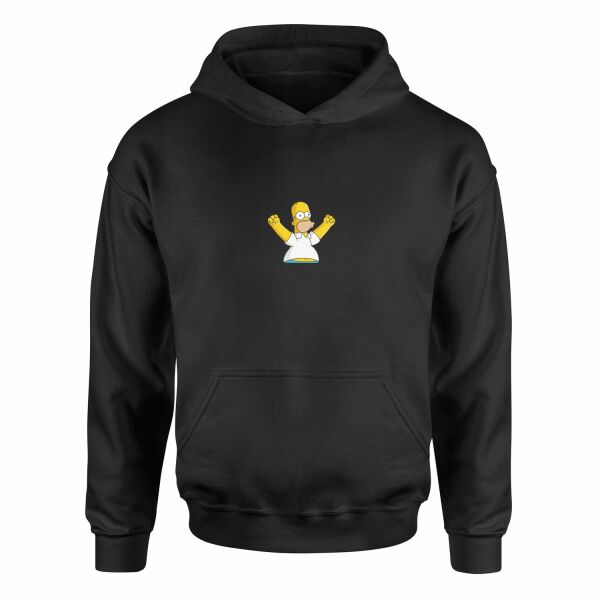 Homer Simpson, Proud Simpson | The Simpsons Hoodie M - Siyah