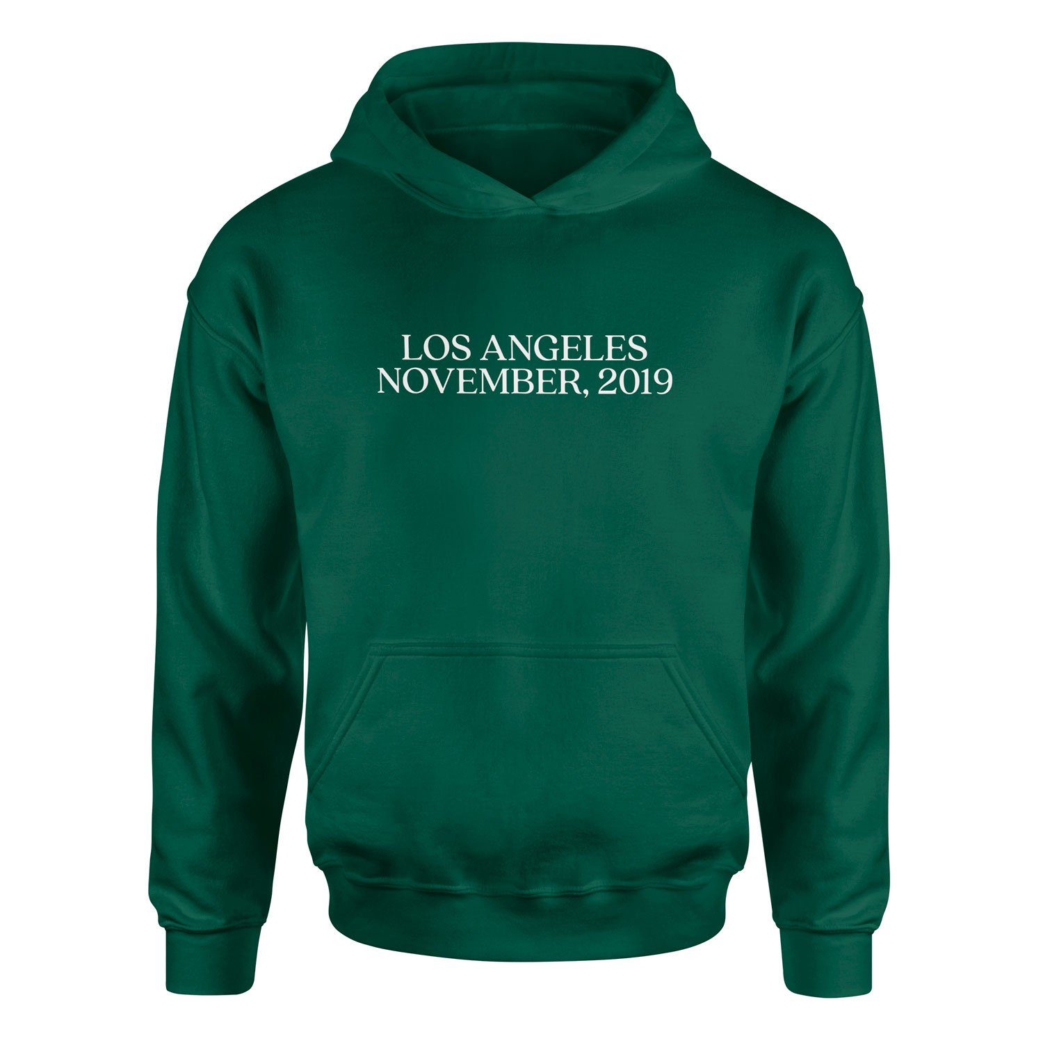 LOS ANGELES, NOVEMBER, 2019 Hoodie L - Nefti Yeşili