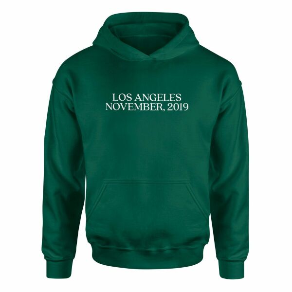 LOS ANGELES, NOVEMBER, 2019 Hoodie L - Nefti Yeşili