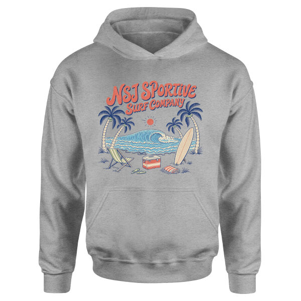 NSJ Sportive Surf Company 2026 Hoodie L - Gri