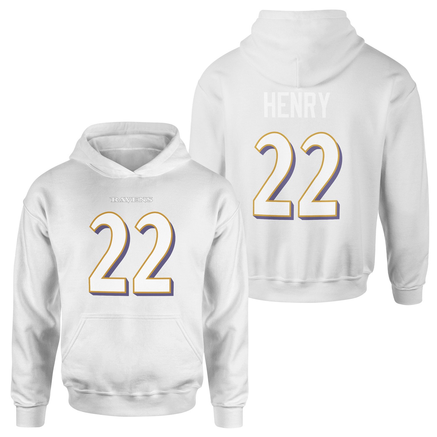 Derrick Henry Baltimore Ravens Hoodie