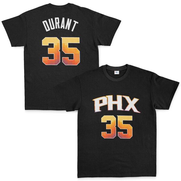 Kevin Durant 35 Phoenix Forma Tişört S - Siyah