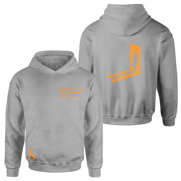 Rise and Shine Mr. Freeman | Half-Life Hoodie M - Gri