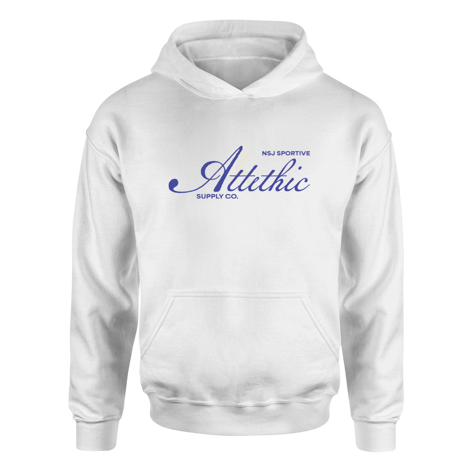 Athletic NSJ Hoodie L - Beyaz