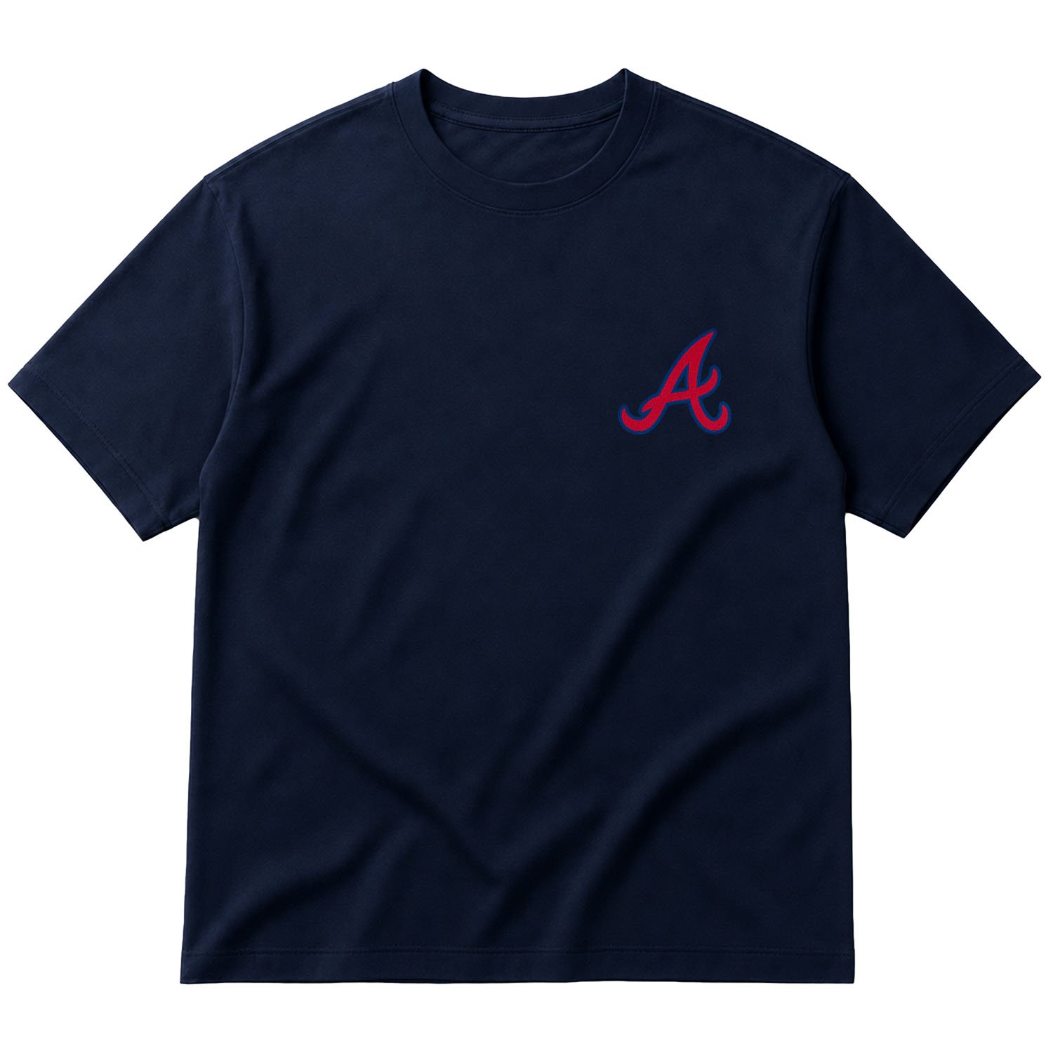 Atlanta Braves Oversize Tişört XL - İndigo Mavisi