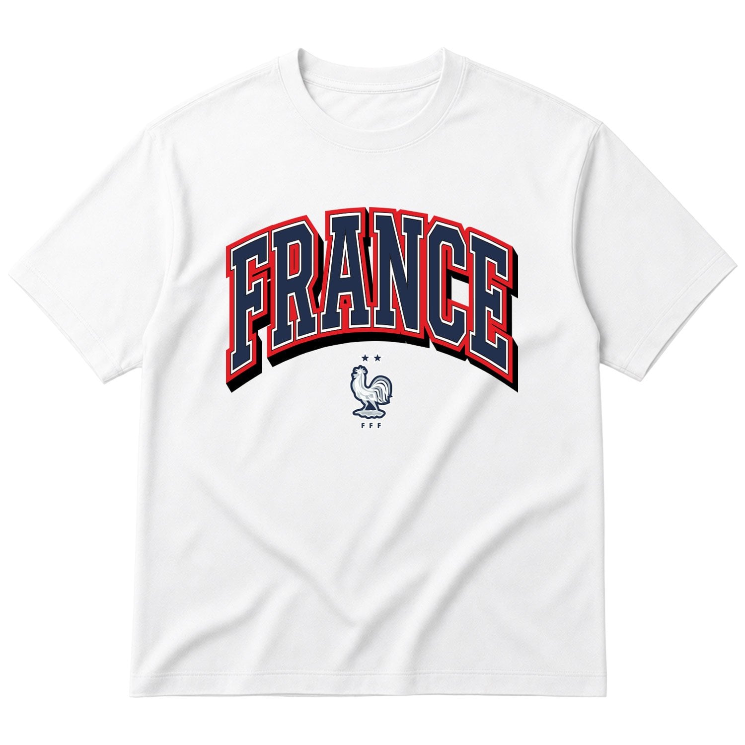 Fransa 2026 Varsity Oversize Tişört