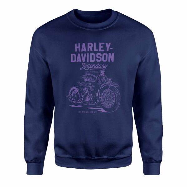 Harley-Davidson XIV Sweatshirt M - İndigo Mavisi
