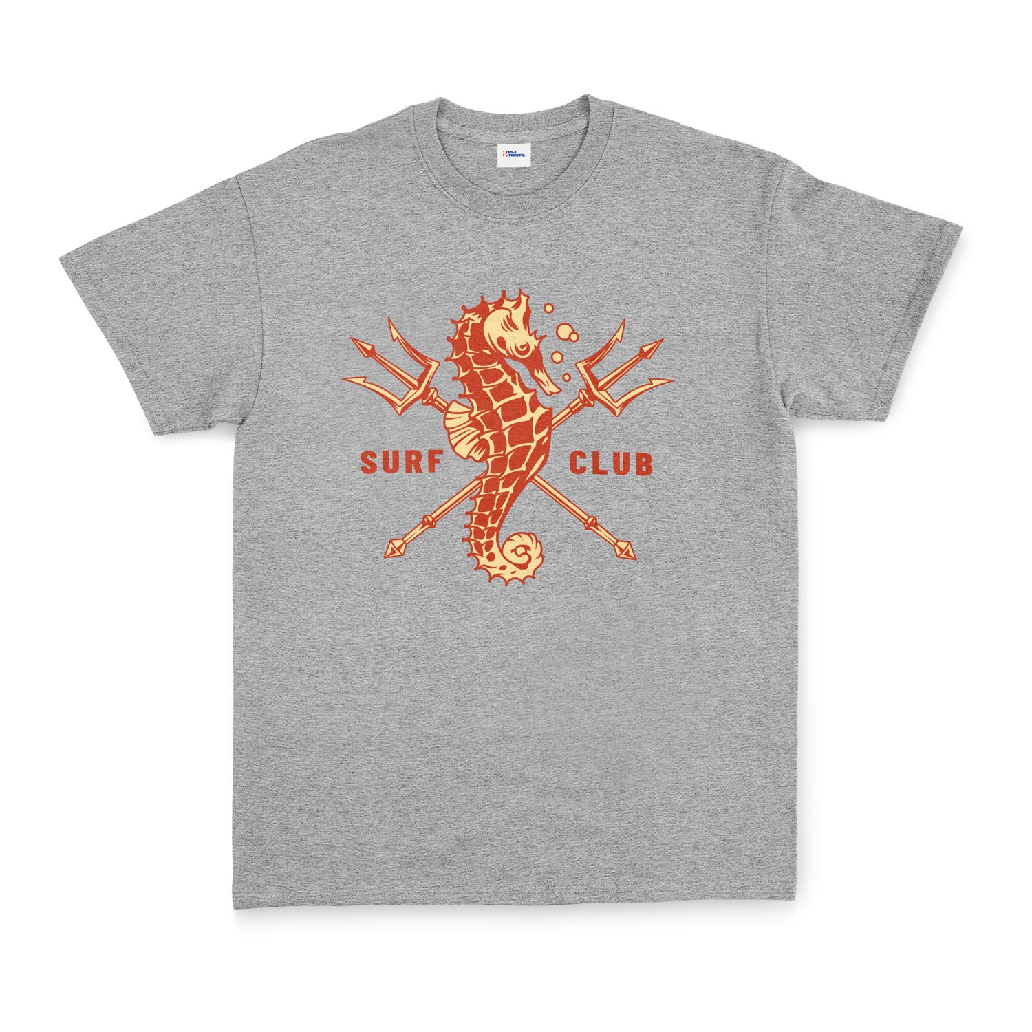 Sea Horse Surf Club Tişört XXL - Gri